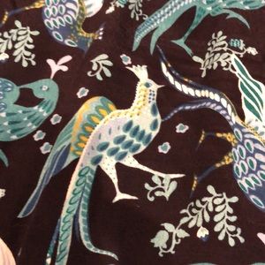 Loft Flowy Peacock Pants